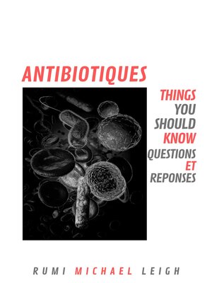 cover image of Antibiotiques